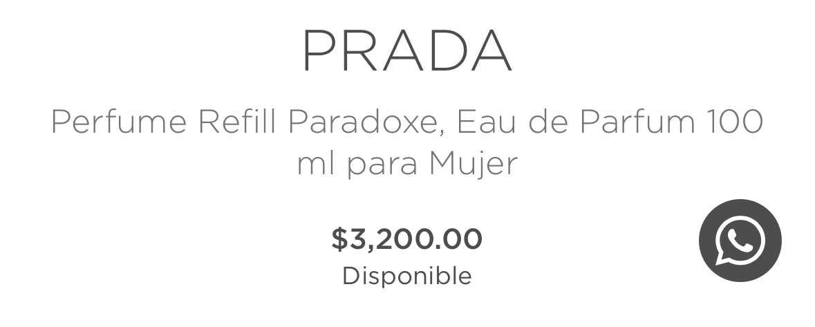Prada Paradoxe, Eau de Parfum 100 ml