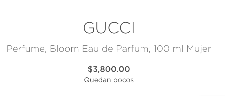 GUCCI BLOOM EDP