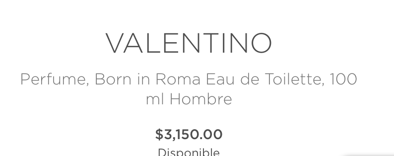 Valentino BORN IN ROMA 100ML
